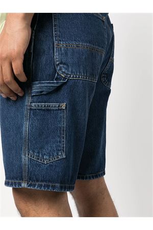 Blue organic cotton denim shorts CARHARTT WIP | I03202601